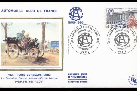 France-1995-Automobile-Club-FDC
