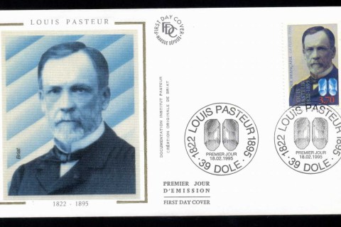 France-1995-Louis-Pasteur-FDC