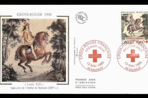 France-1995-Red-Cross-FDC