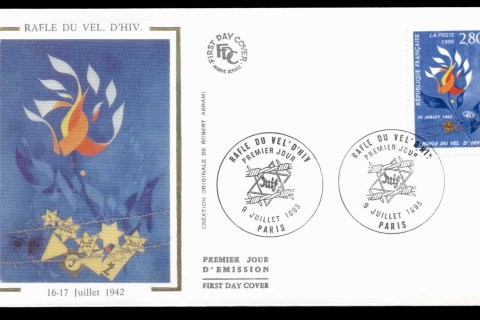 France-1995-Velodrome-dHiver-raid-FDC