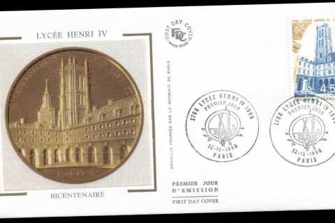 France-1996-Henri-IV-High-School-FDC