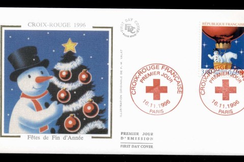 France-1996-Red-Cross-FDC