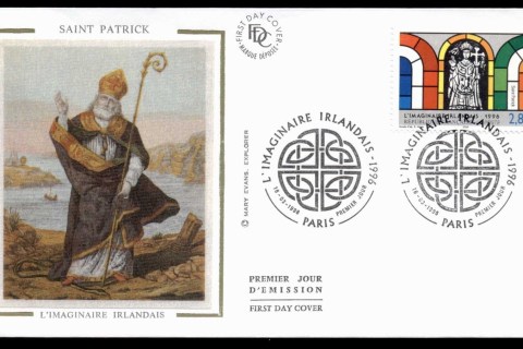 France-1996-St-Patrick-FDC