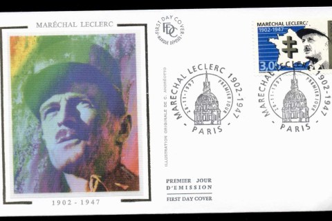 France-1997-Marshal-leclerc-FDC