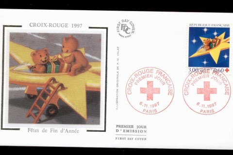 France-1997-Red-Cross-FDC