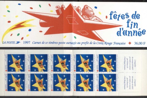France-1997-red-Cross-Booklet-MUH