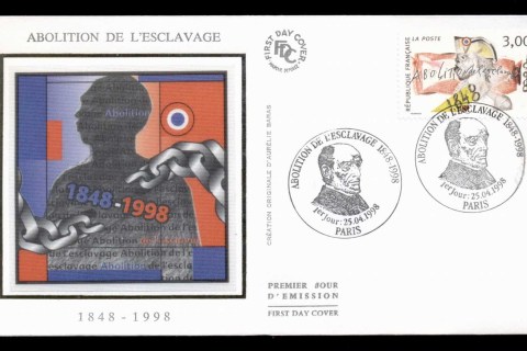 France-1998-Abolition-of-Slavery-FDC