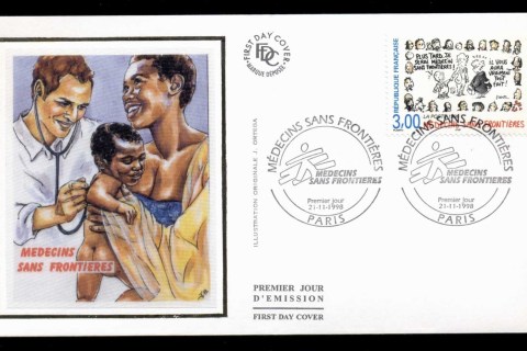 France-1998-Doctors-without-Borders-FDC