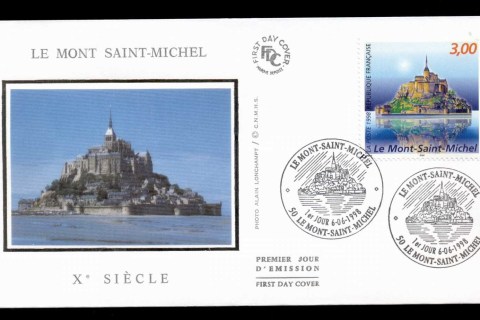 France-1998-Mont-Saint-Michel-FDC