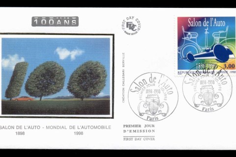France-1998-Paris-Auto-Show-FDC
