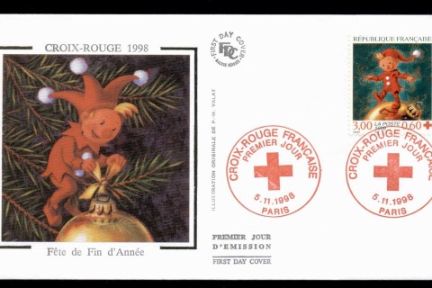 France-1998-Red-Cross-FDC