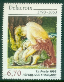 France-1998-The-100th-Anniversary-of-the-Birth-of-Eugene-Delacroix-Painter-MUH