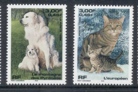France-1999-Cats-Dogs-MUH