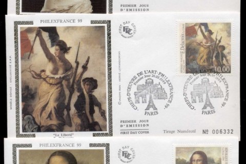 France-1999-Philexfrance-3x-FDC