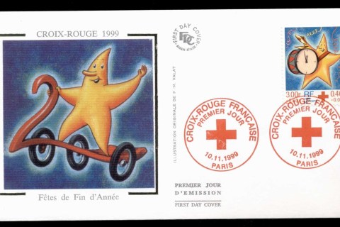 France-1999-Red-Cross-FDC
