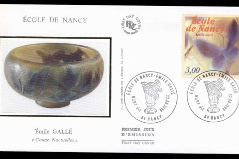 France-1999-School-of-Nancy-Museum-FDC