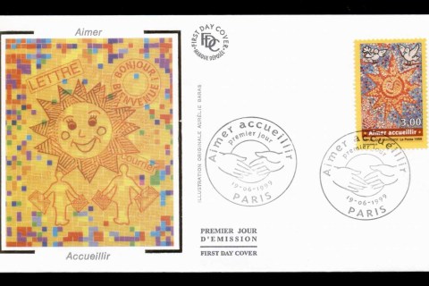 France-1999-Welcome-FDC