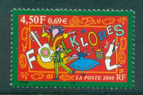 France-2000-Folklore-MUH-lot36077