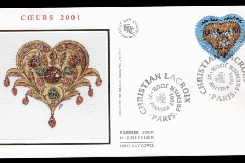 France-2001-Hearts-FDC