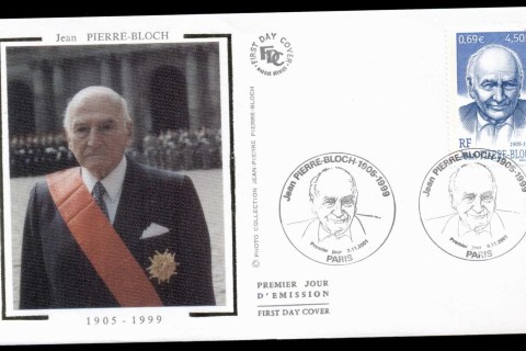 France-2001-Jean-Pierre-Bloch-FDC