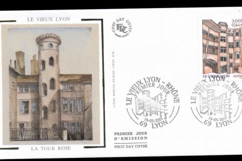 France-2001-Old-Lyon-FDC