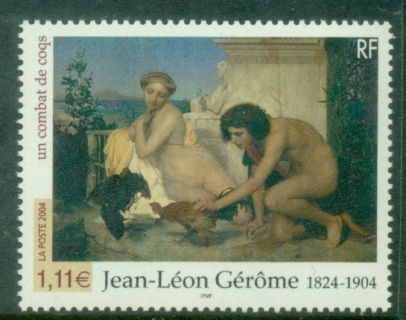 France-2004-The-100th-Anniversary-of-the-Death-of-Painter-Jean-Leon-Gerome-1824-1904-MUH