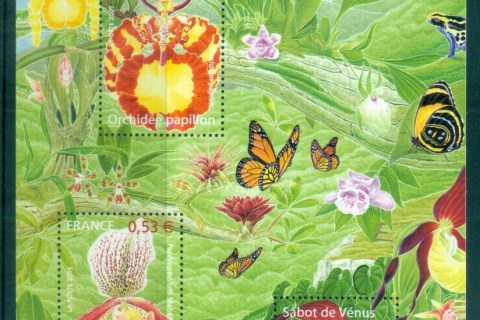 France-2005-Orchids-MS-MUH-lot80115