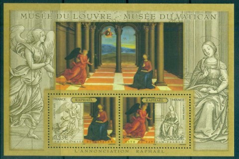 France-2005-The-Annunciation-by-Raphael-MS-MUH-lot80136