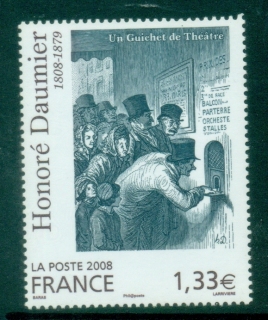 France-2008-The-200th-Anniversary-of-the-Birth-of-Honore-Daumier-1808-1879-MUH