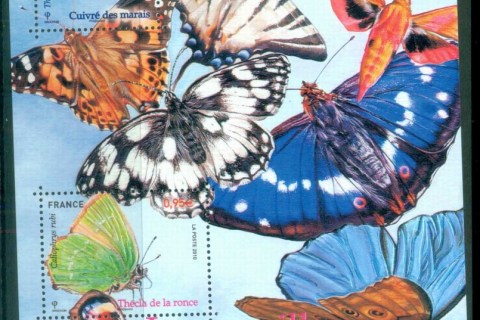 France-2010-Butterflies-MS-MUH-lot80183
