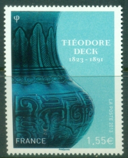 France-2013-The-190th-Anniversary-of-the-Birth-of-Theodore-Deck-1823-1891-MUH
