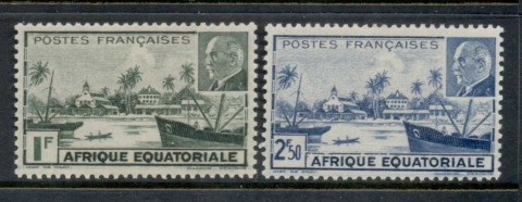 French Equatorial Africa 1941 Marshal Petain