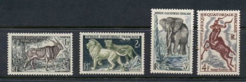 French Equatorial Africa 1957 Wildlife