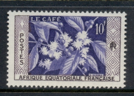 French Equatorial Africa 1956 Coffee