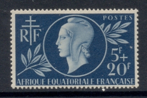 French Equatorial Africa 1944 Red Cross