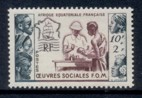 French Equatorial Africa 1950 Tropical Medecine