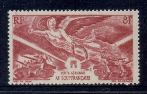 French Equatorial Africa 1946 Victory