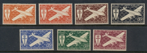 French Equatorial Africa 1941 Air post