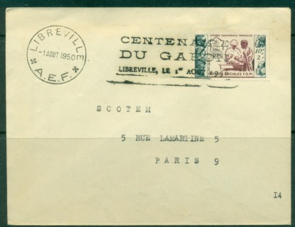 French Equatorial Africa 1950 Tropical Medicine to Paris cover