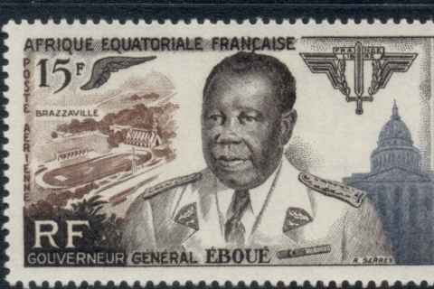 French Equatorial Africa 1955 Eboue, Brazzaville
