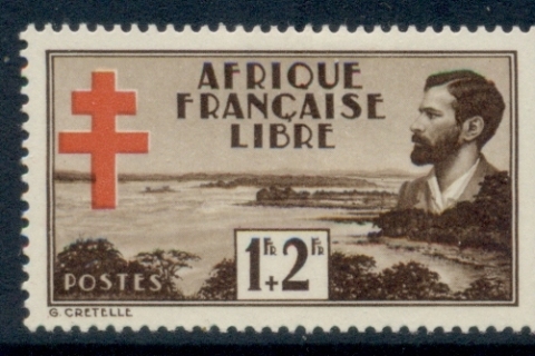 French Equatorial Africa 1941 Brazza & Stanley Pool Tuberculosis