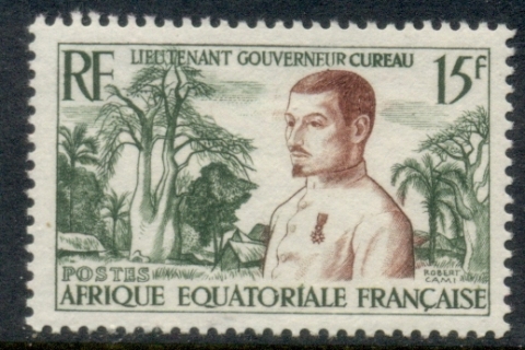 French Equatorial Africa 1954 Adolphe Cureau