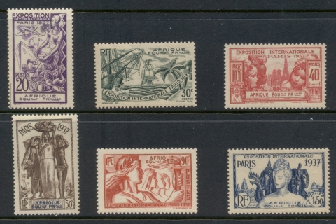 French Equatorial Africa 1937 paris International Expo