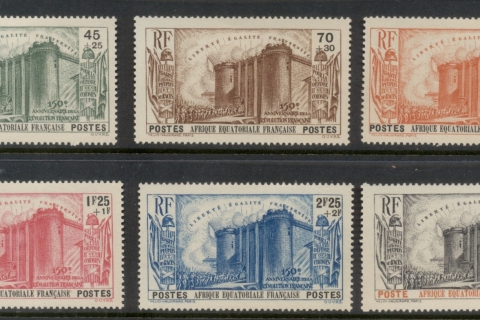 French Equatorial Africa 1939 French revolution