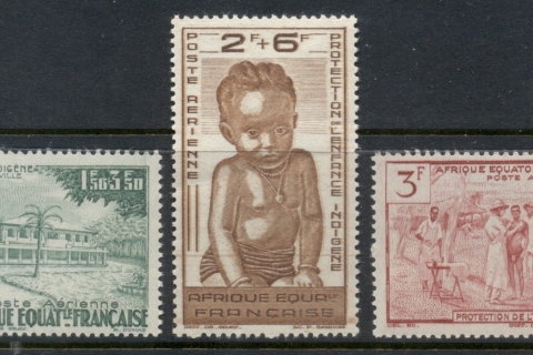French Equatorial Africa 1942 Native Children\'s Welfare Fund
