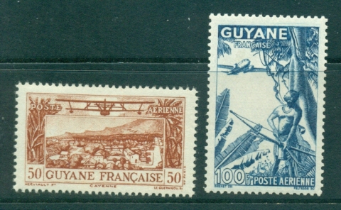 French-Guiana-1941-50c