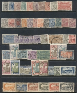 French-Guyana-1920s-on-Assorted-Oddments-MLH-FU