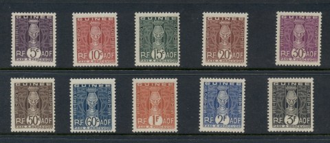 French Guinea 1938 Postage Due