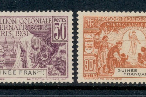 French Guinea 1931 Colonial Exposition