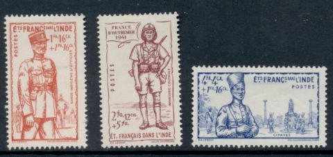 French-India-1941-Vichy-Issue-MLH